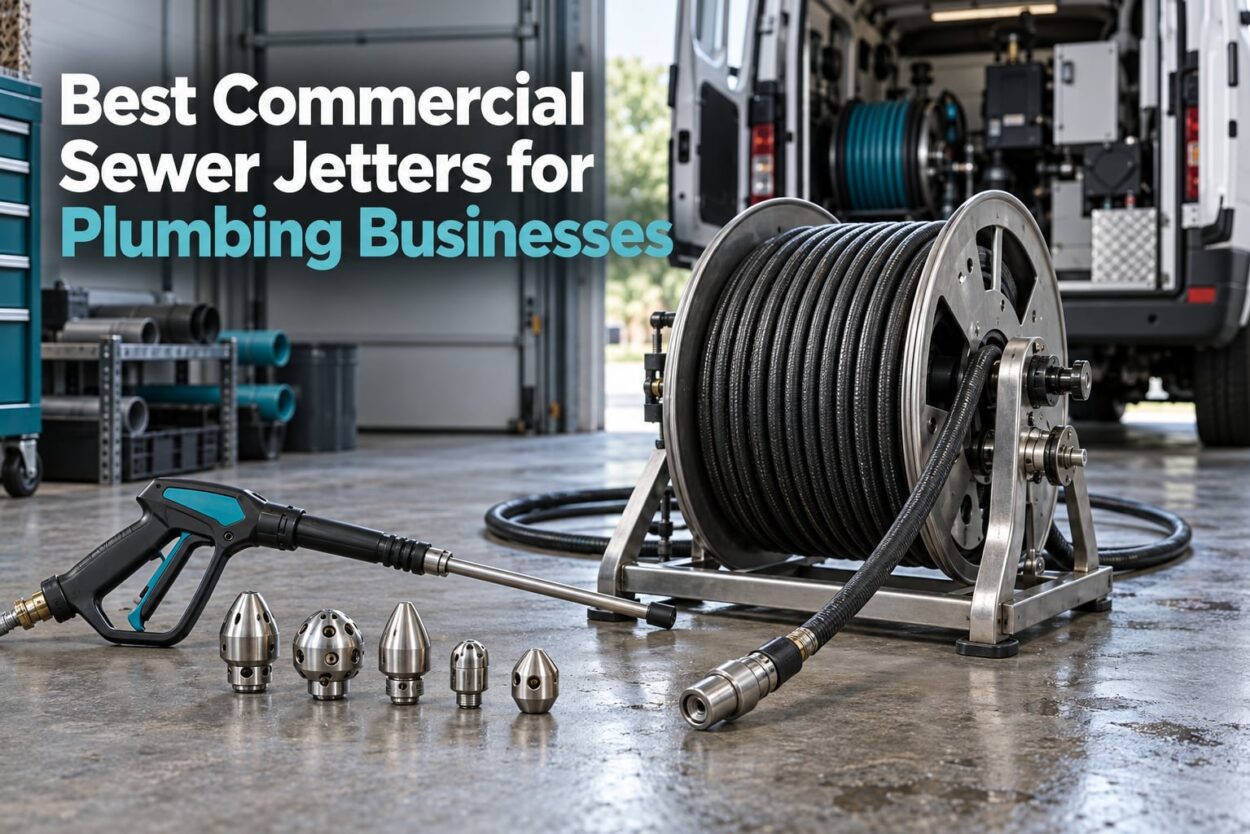 Best Commercial Sewer Jetters for Plumbing Businesses