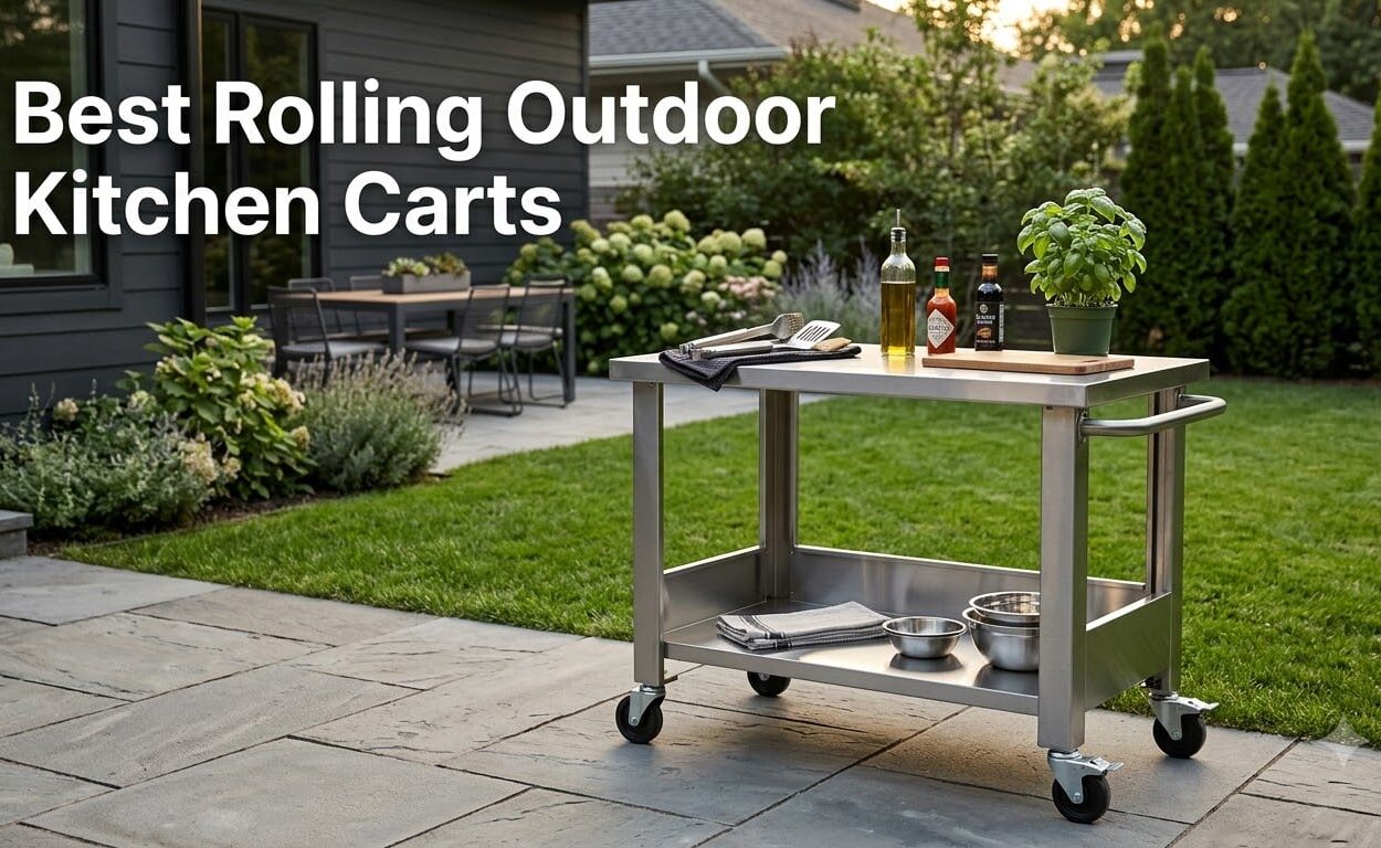Best Rolling Outdoor Kitchen Carts