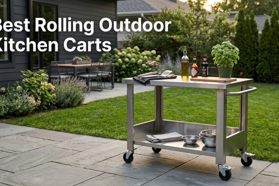 Best Rolling Outdoor Kitchen Carts