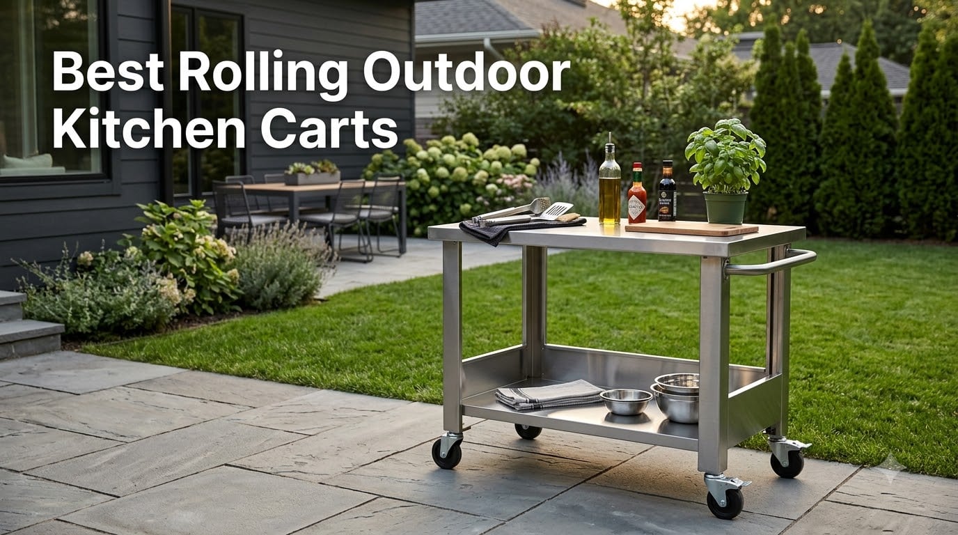 Best Rolling Outdoor Kitchen Carts