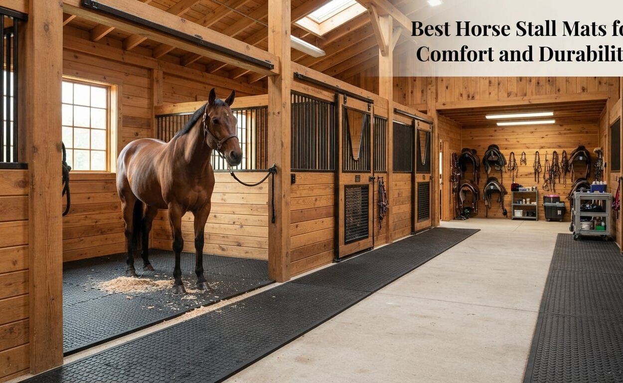 Best Horse Stall Mats for Comfort and Durability