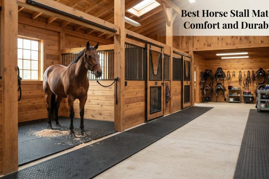 Best Horse Stall Mats for Comfort and Durability