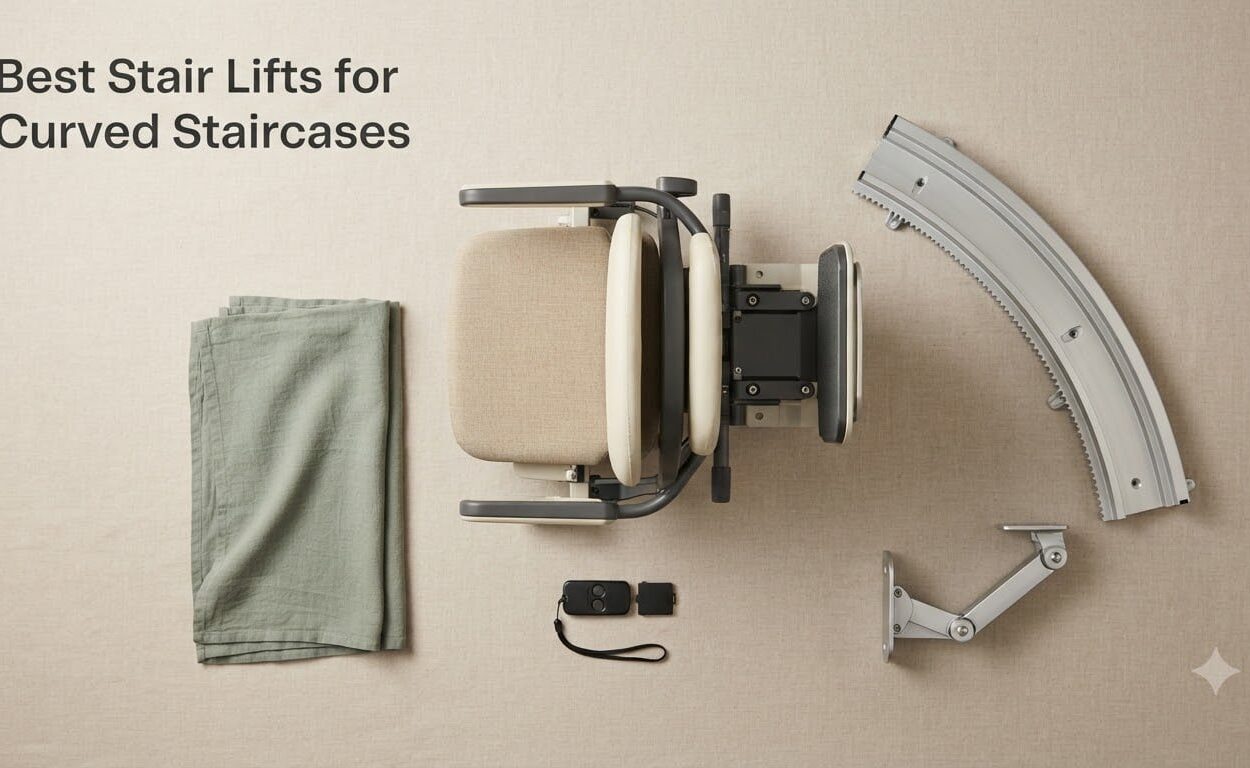 Best Stair Lifts for Curved Staircases
