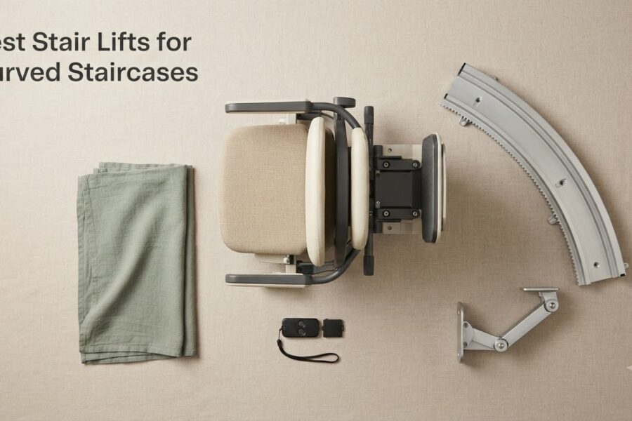 Best Stair Lifts for Curved Staircases