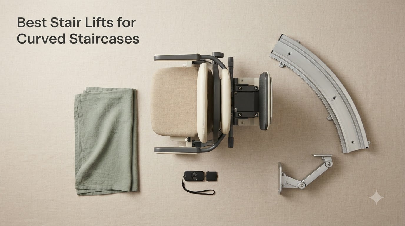 Best Stair Lifts for Curved Staircases