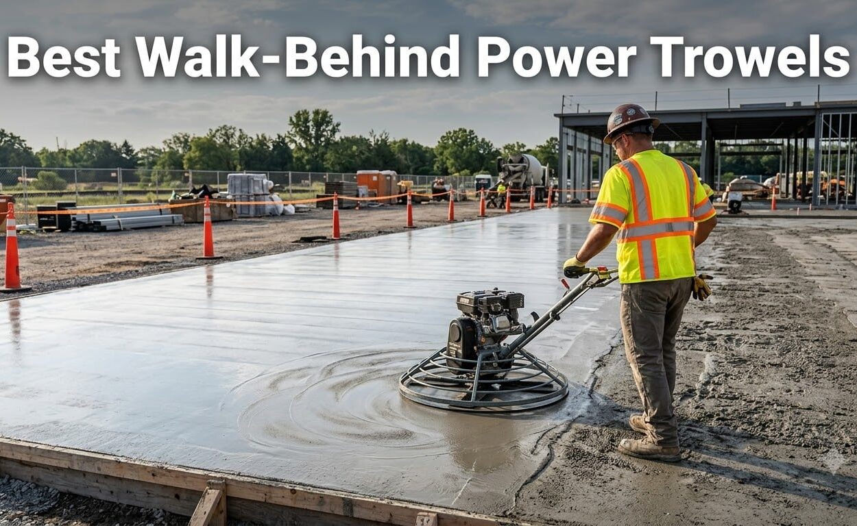 Best Walk-Behind Power Trowels