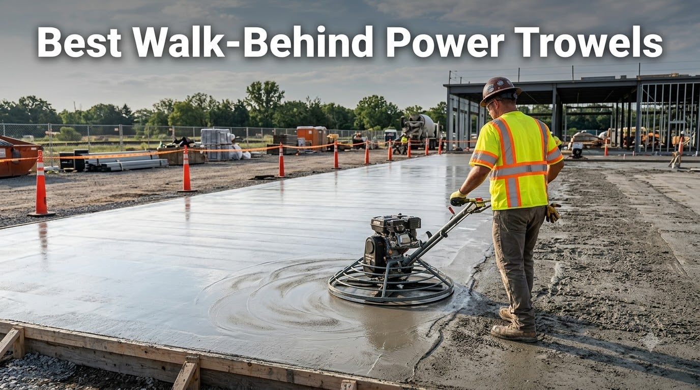Best Walk-Behind Power Trowels