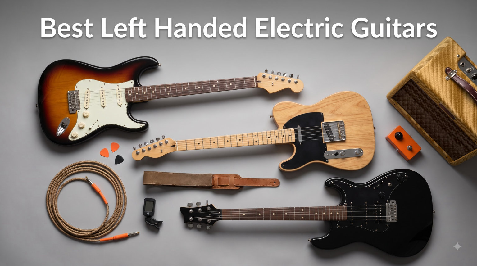 Best Left Handed Electric Guitars