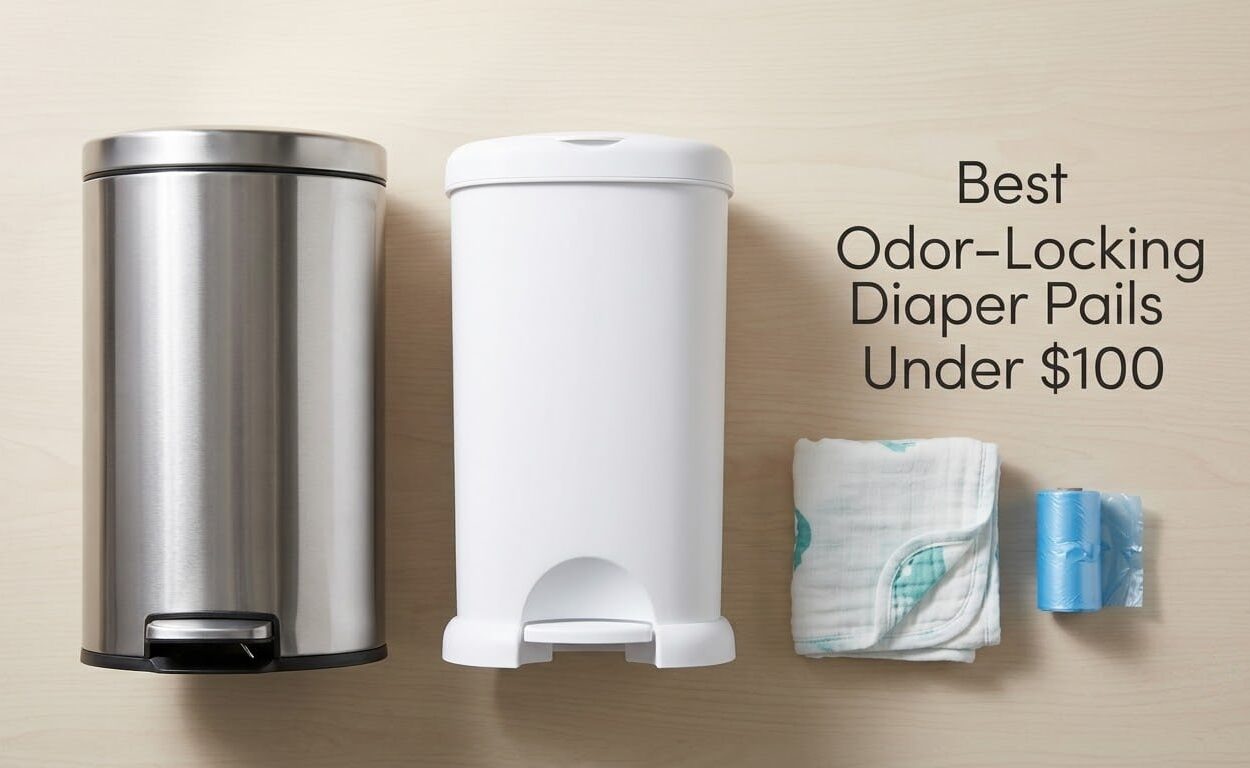 Best Odor-Locking Diaper Pails Under $100