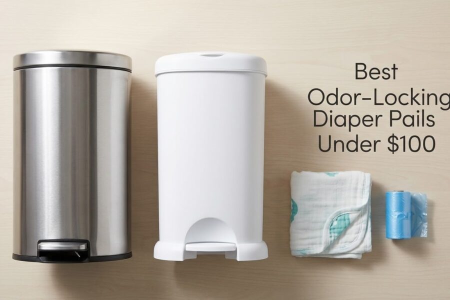 Best Odor-Locking Diaper Pails Under $100