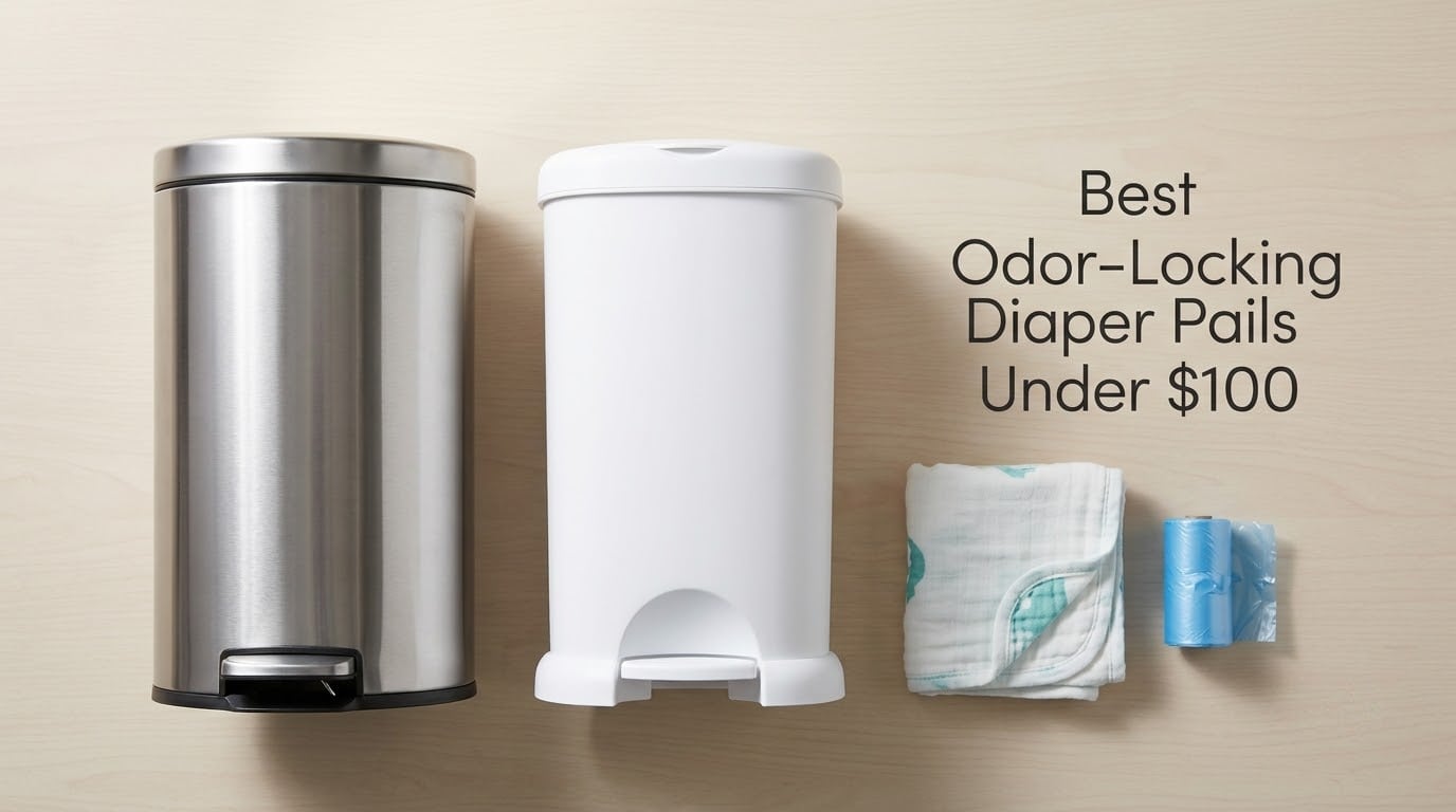 Best Odor-Locking Diaper Pails Under $100