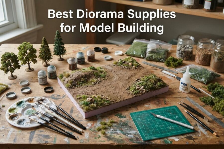 Best Diorama Supplies for Model Building