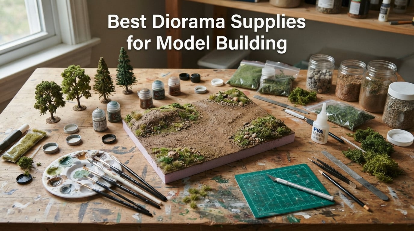 Best Diorama Supplies for Model Building
