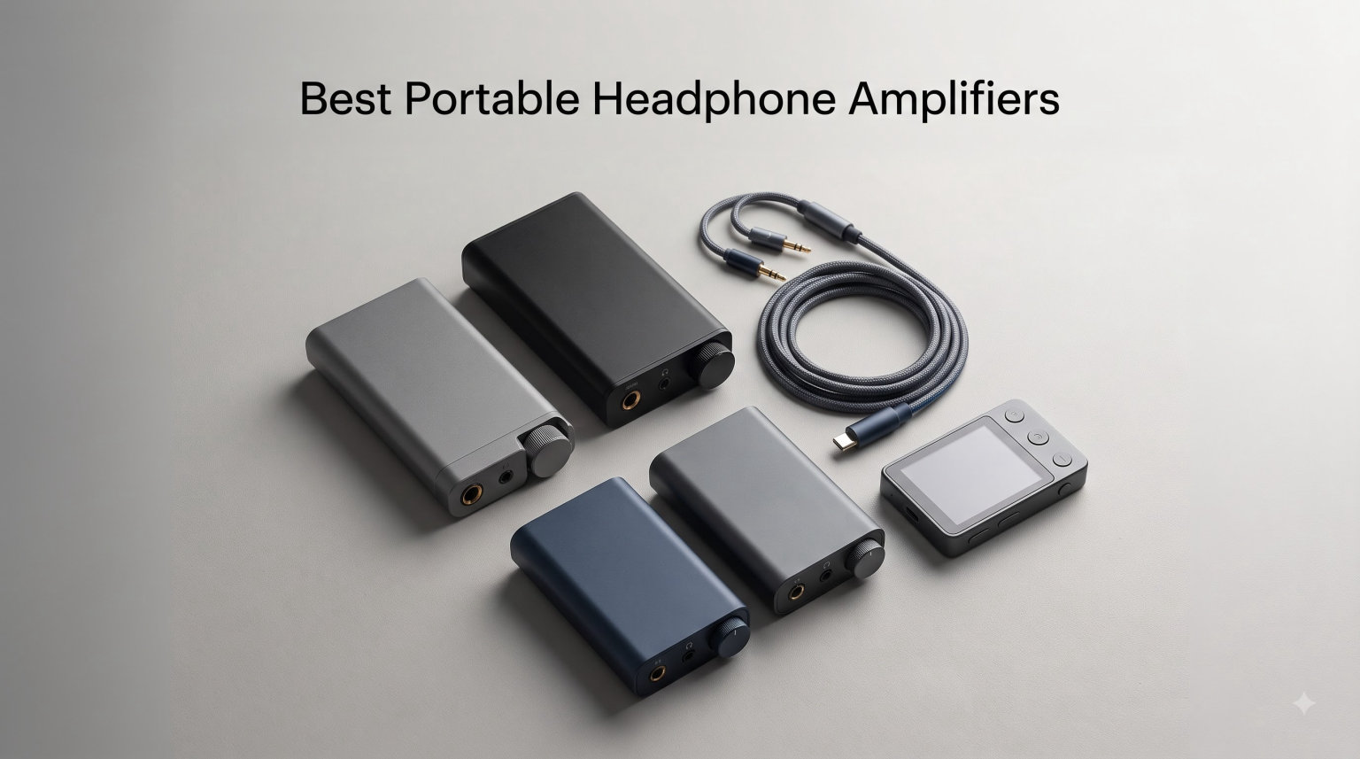 Best Portable Headphone Amplifiers