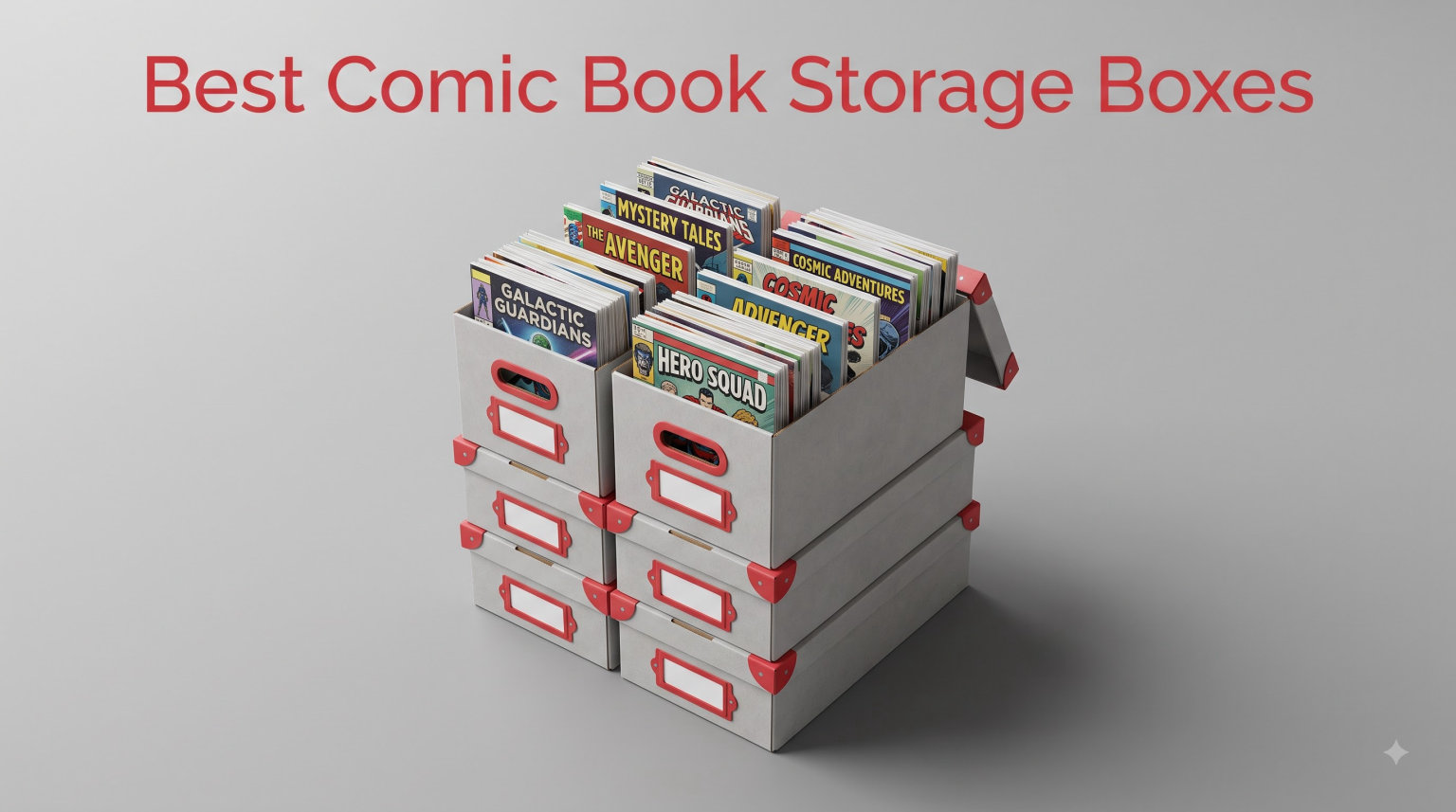 Best Comic Book Storage Boxes