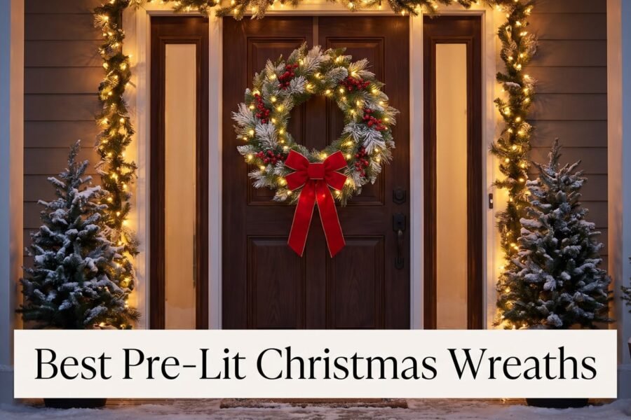 Best Pre-Lit Christmas Wreaths