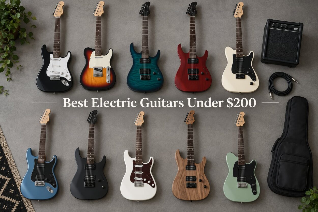 Best Electric Guitars Under $200