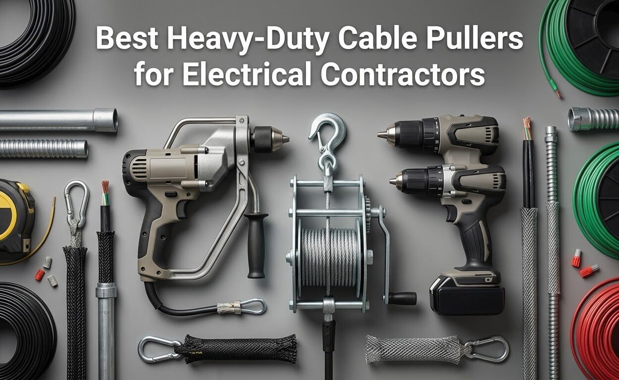 Best Heavy-Duty Cable Pullers for Electrical Contractors