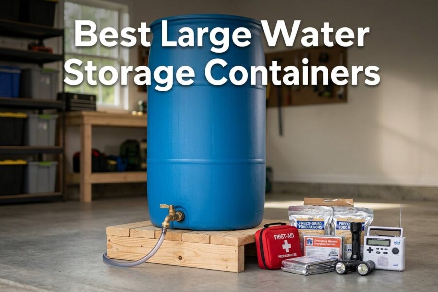 Best Large Water Storage Containers