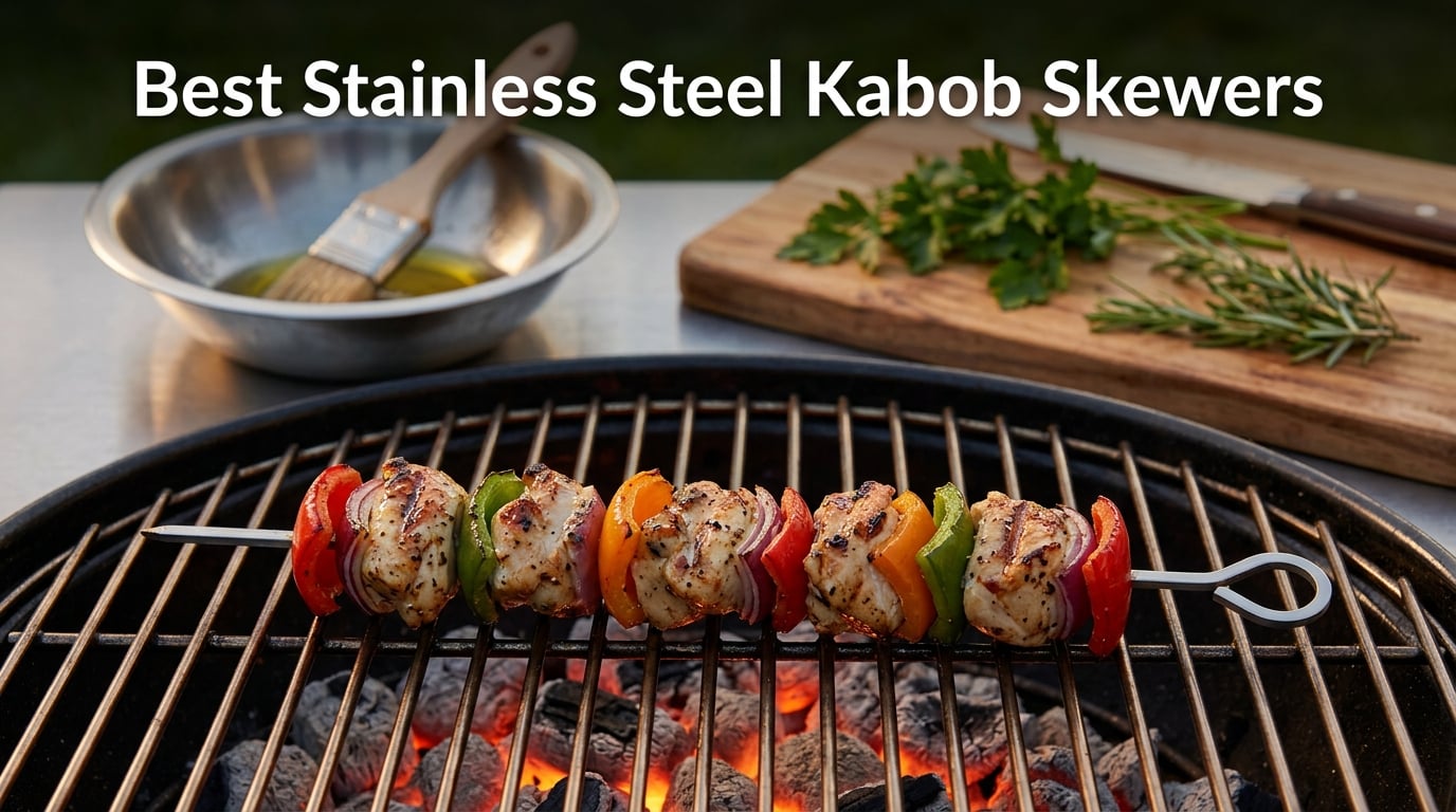 Best Stainless Steel Kabob Skewers