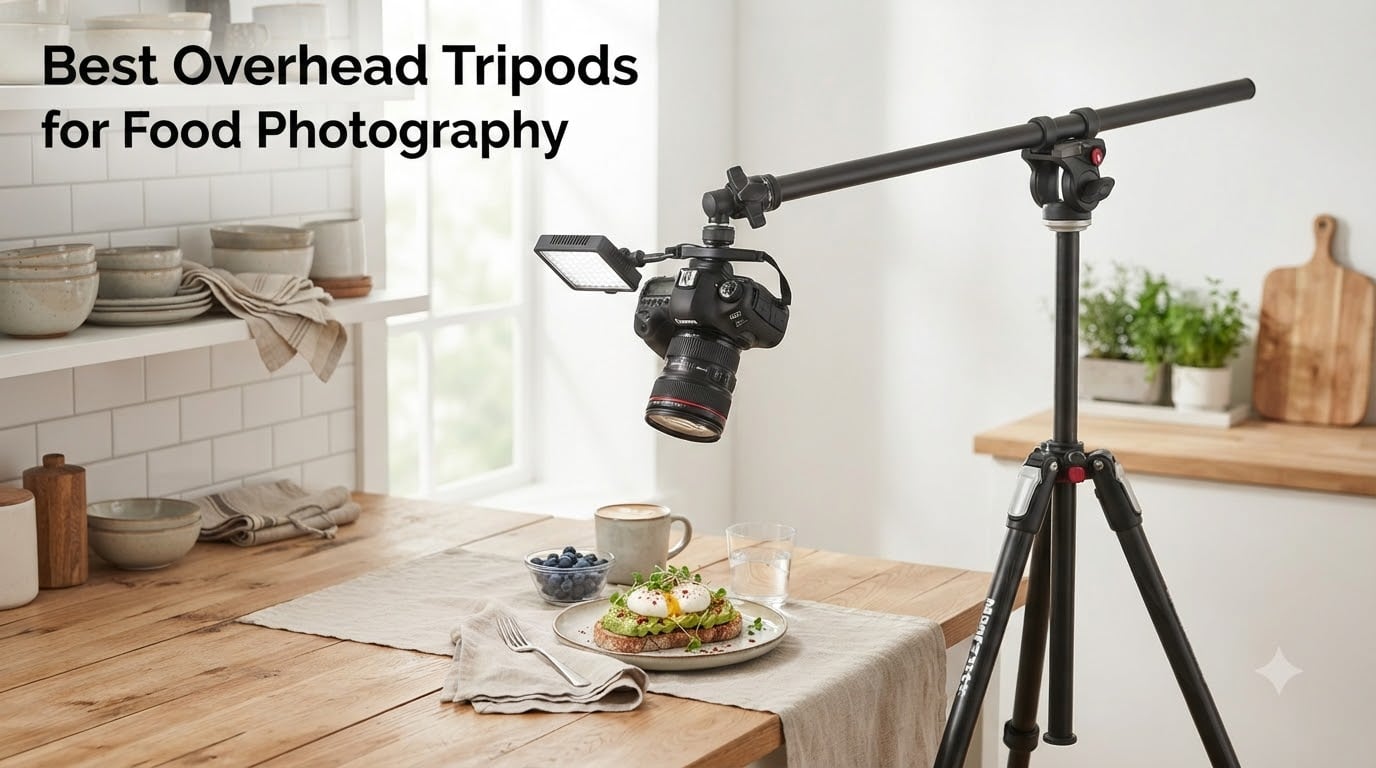 Best Overhead Tripods for Food Photography