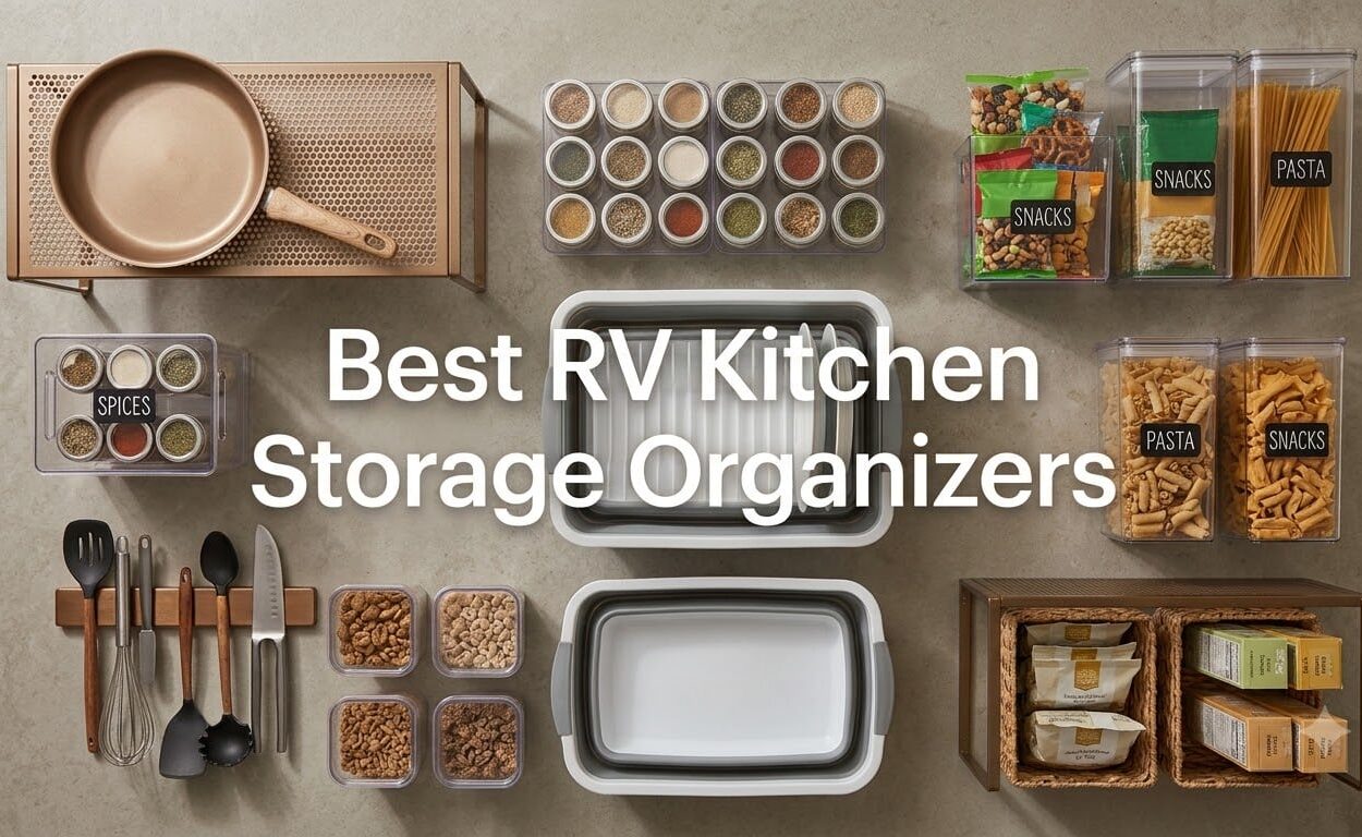 Best RV Kitchen Storage Organizers