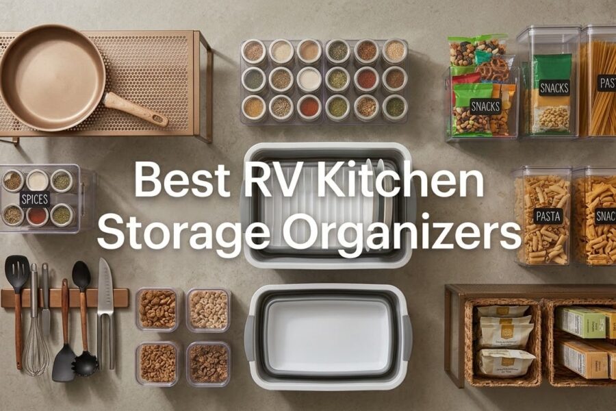 Best RV Kitchen Storage Organizers