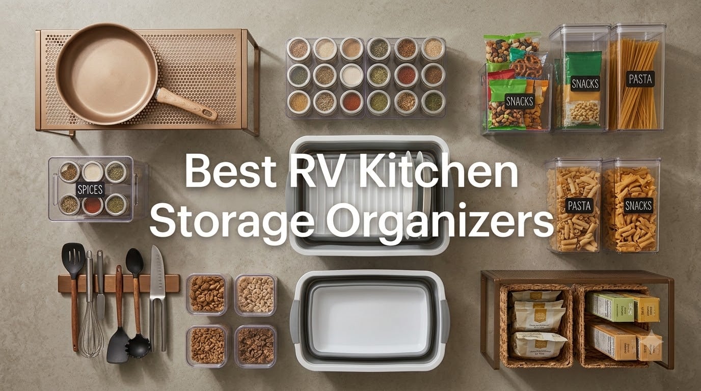 Best RV Kitchen Storage Organizers