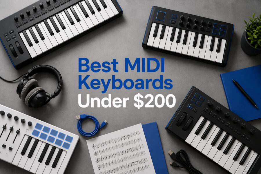 Best MIDI Keyboards Under $200