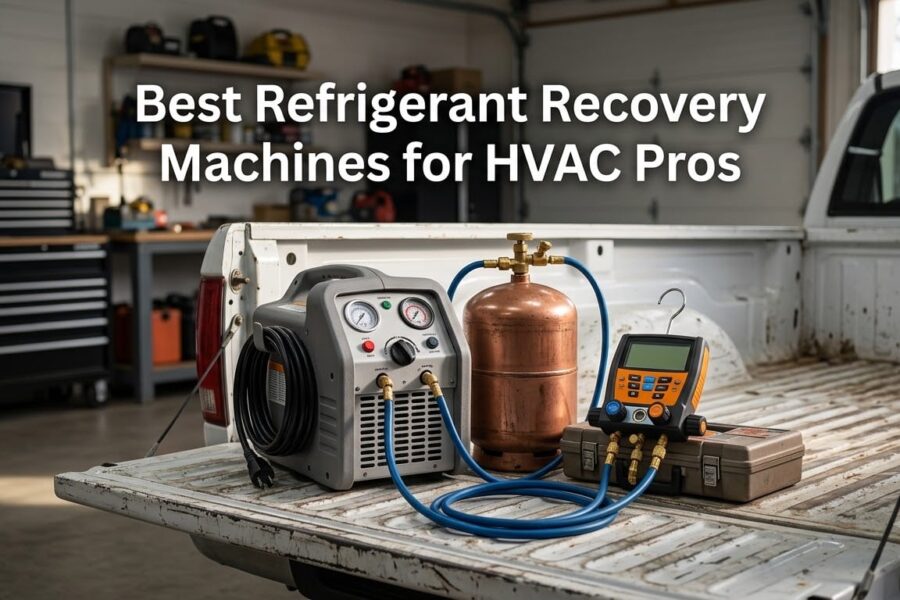Best Refrigerant Recovery Machines for HVAC Pros