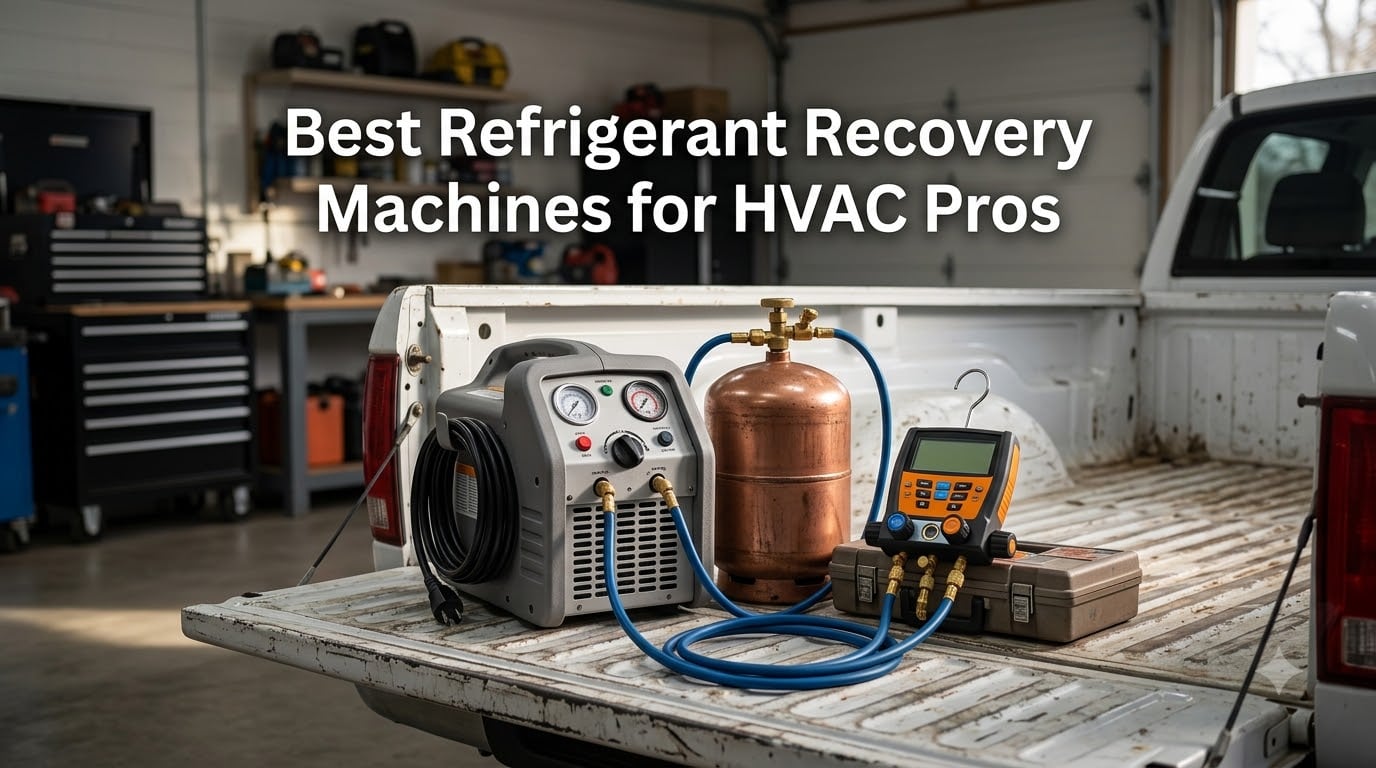 Best Refrigerant Recovery Machines for HVAC Pros