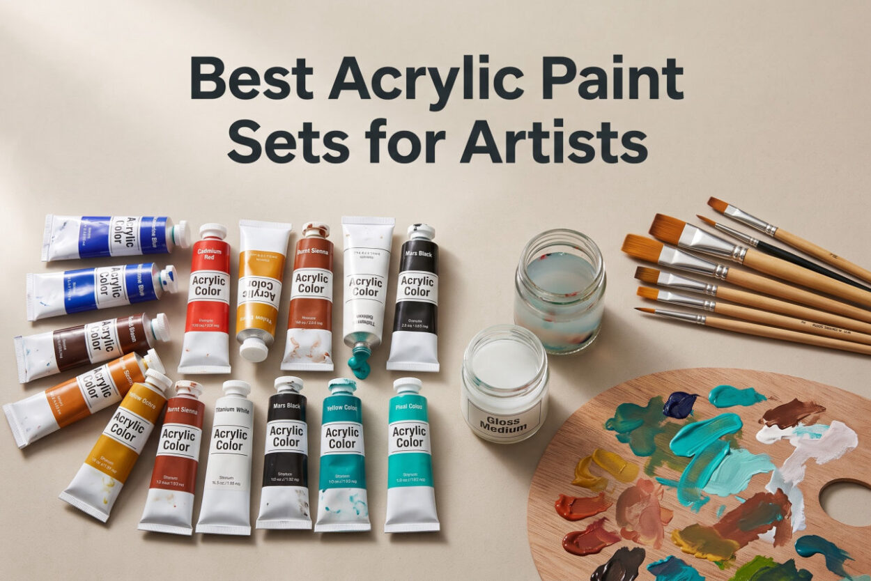 Best Acrylic Paint Sets for Artists