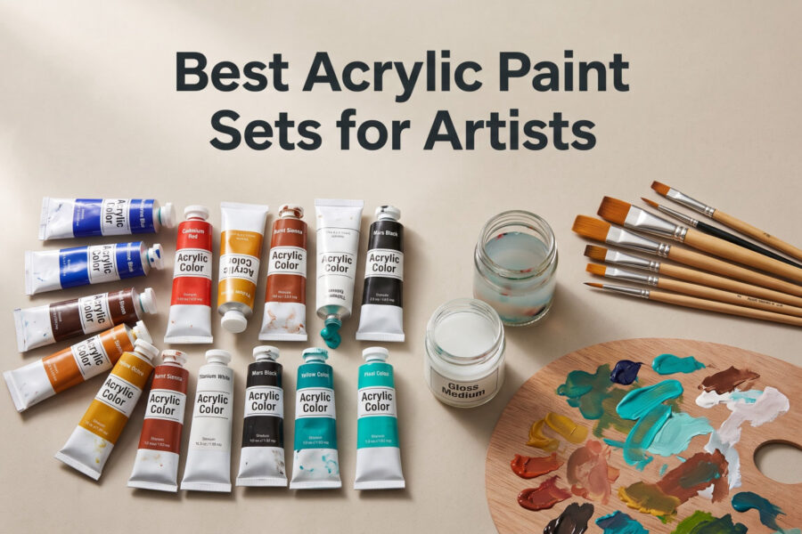 Best Acrylic Paint Sets for Artists