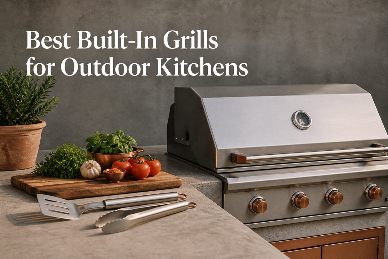 Best Built-In Grills for Outdoor Kitchens