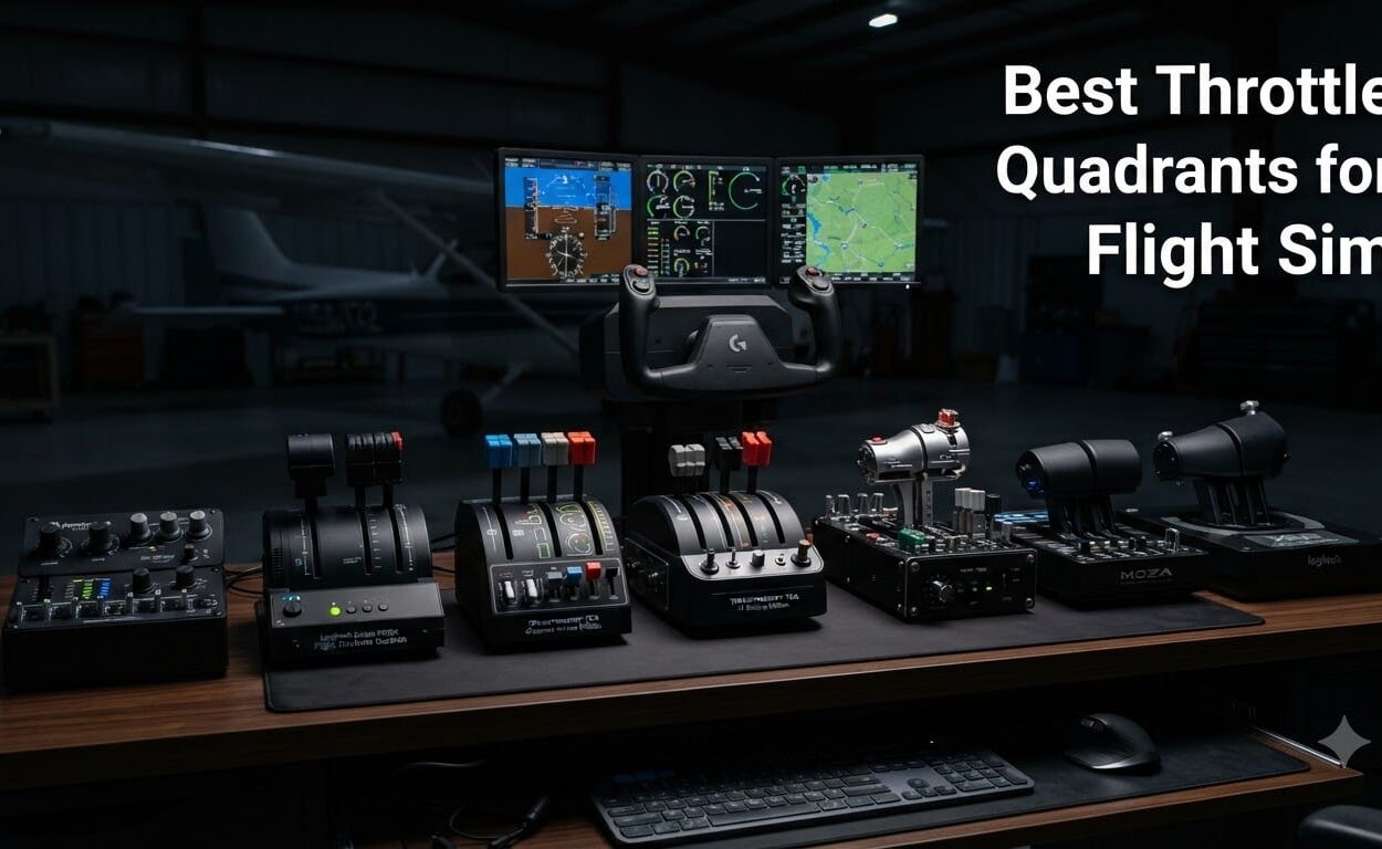 Best Throttle Quadrants for Flight Sim
