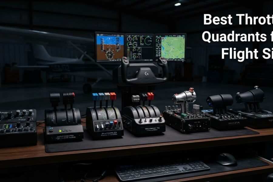 Best Throttle Quadrants for Flight Sim