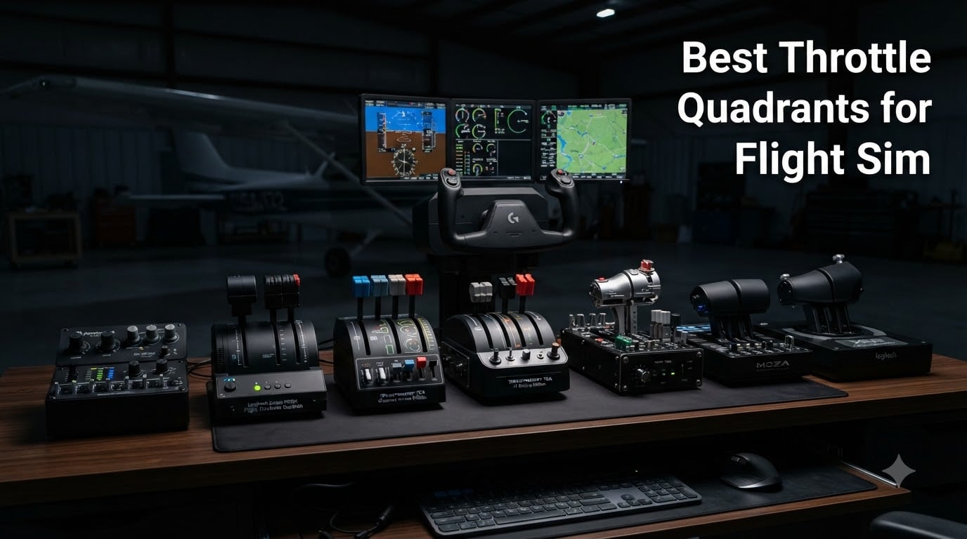 Best Throttle Quadrants for Flight Sim