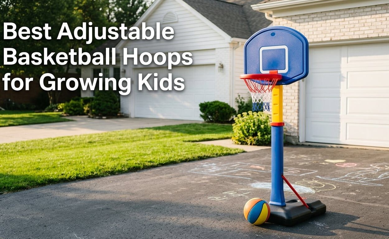 Best Adjustable Basketball Hoops for Growing Kids