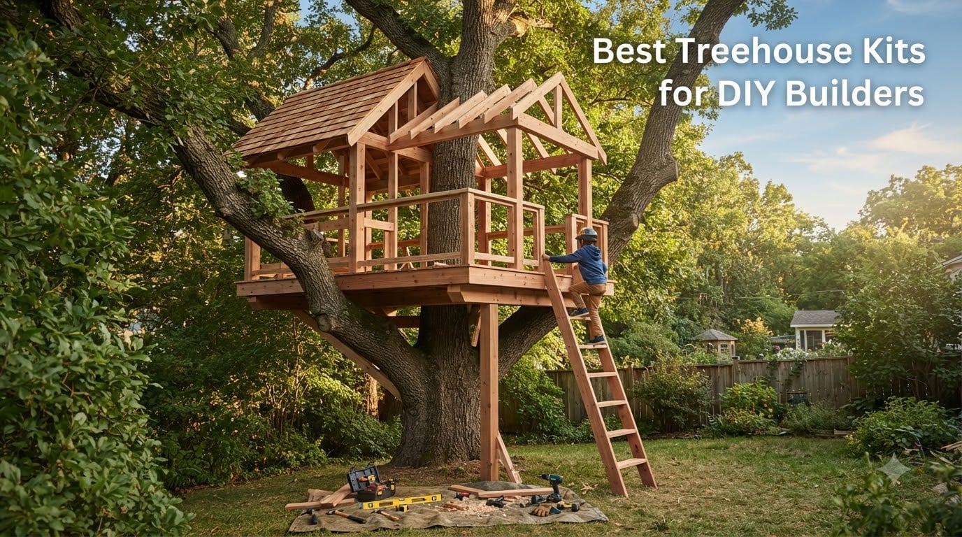 Best Treehouse Kits for DIY Builders