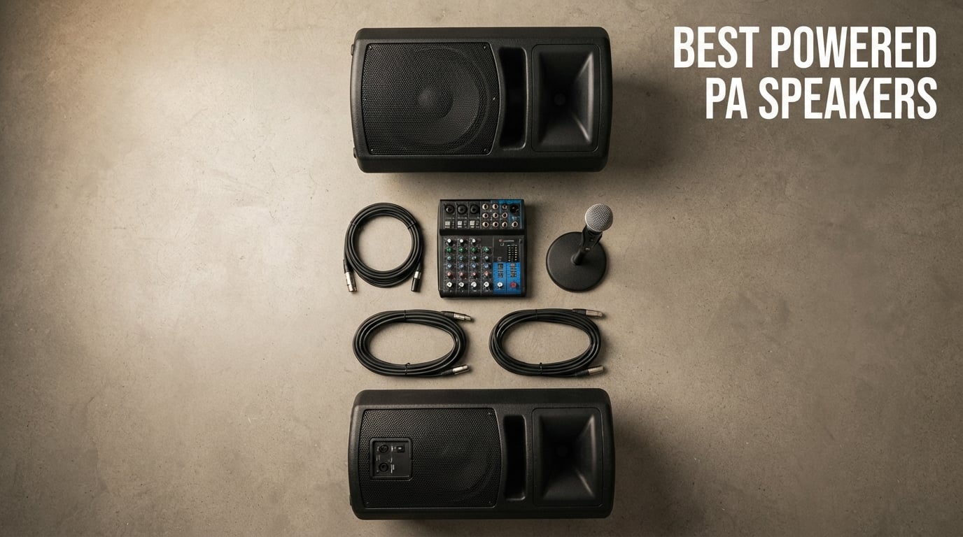 Best Powered PA Speakers