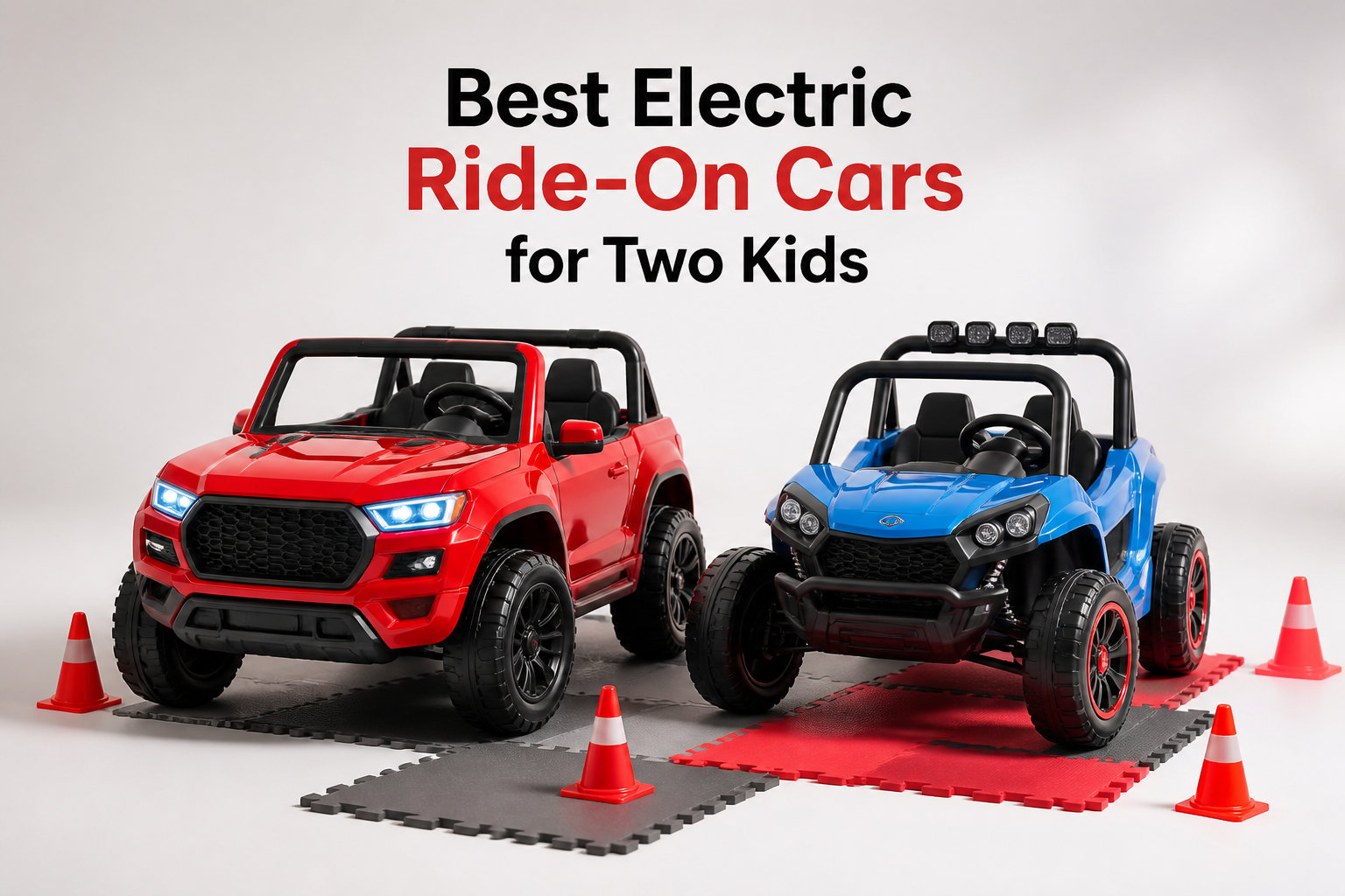 Best Electric Ride-On Cars for Two Kids