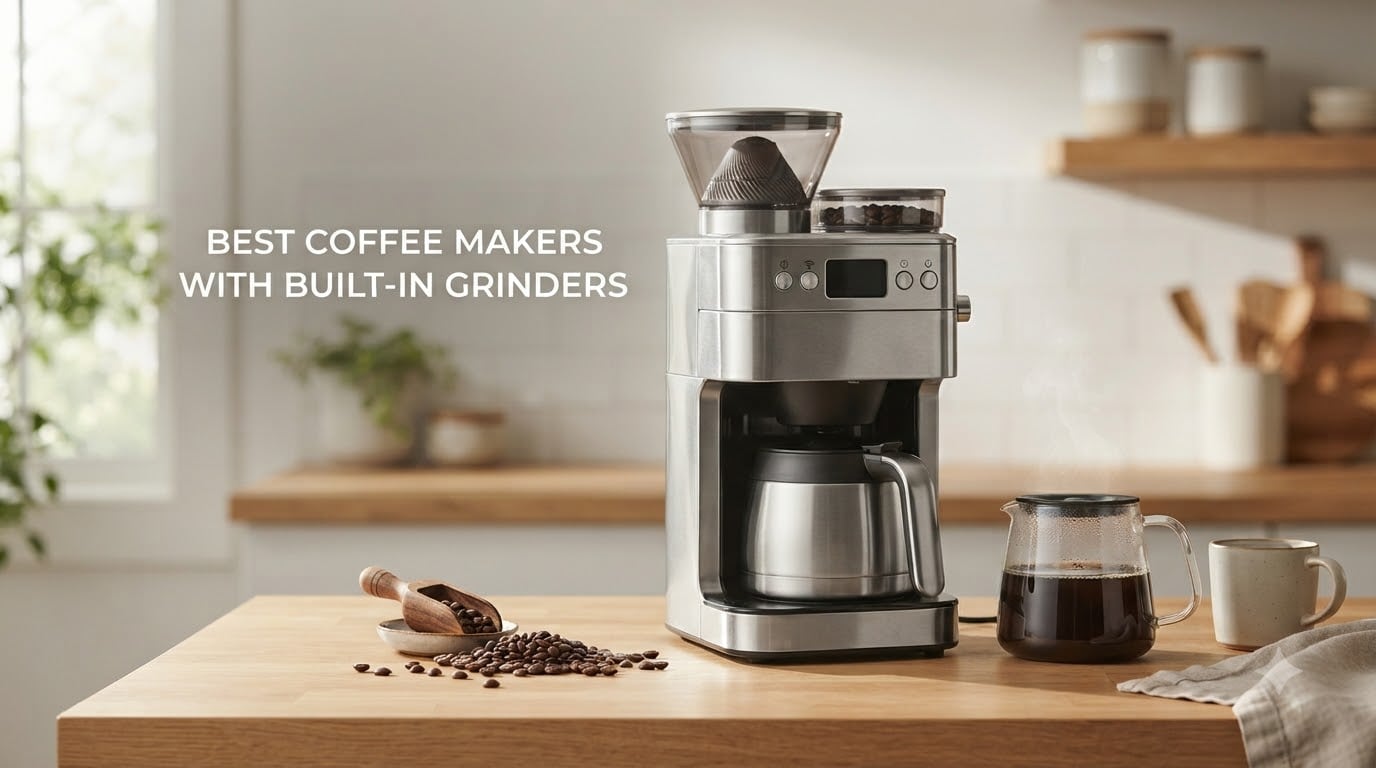 Best Coffee Makers with Built-in Grinders