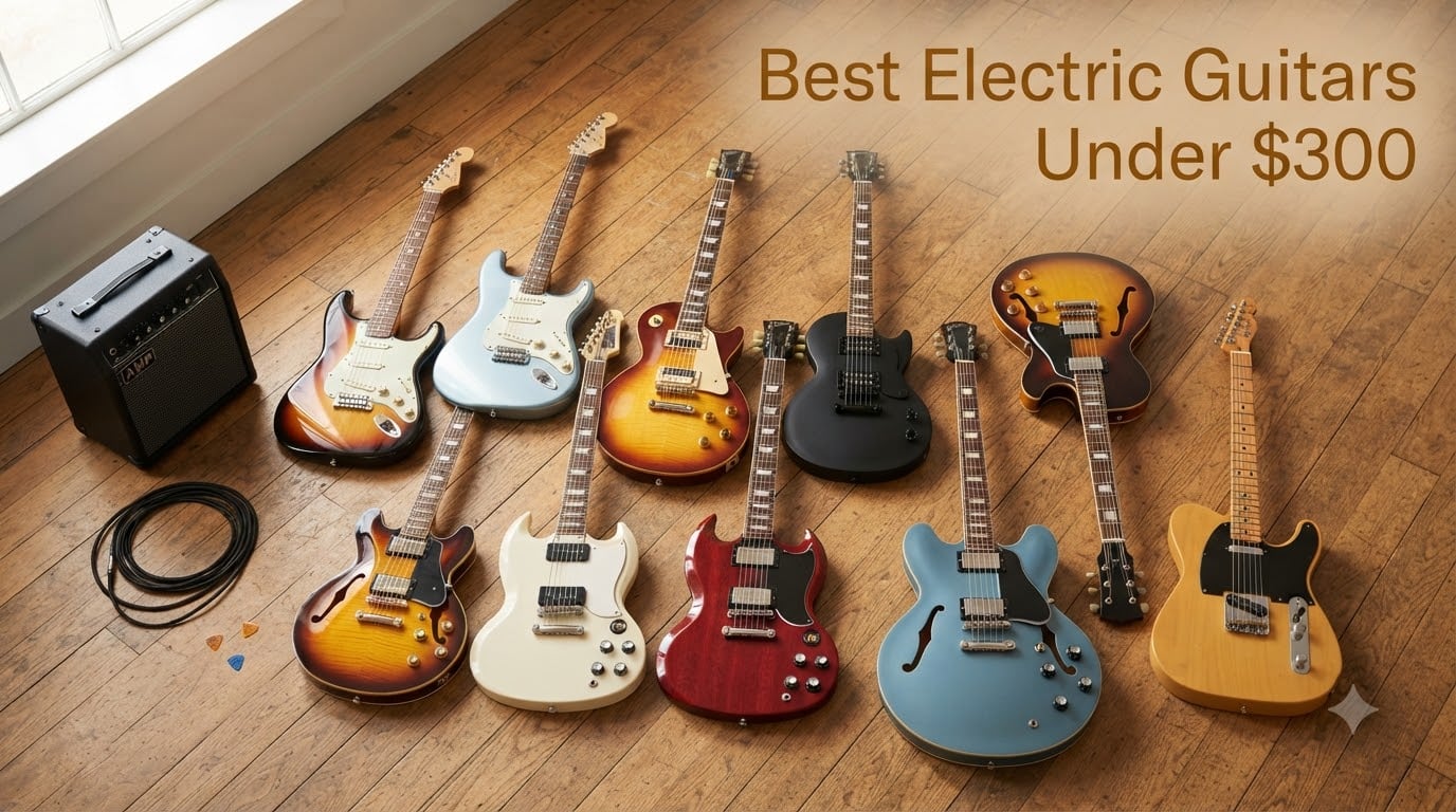Best Electric Guitars Under $300