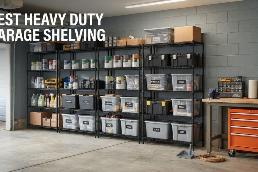 Best Heavy Duty Garage Shelving