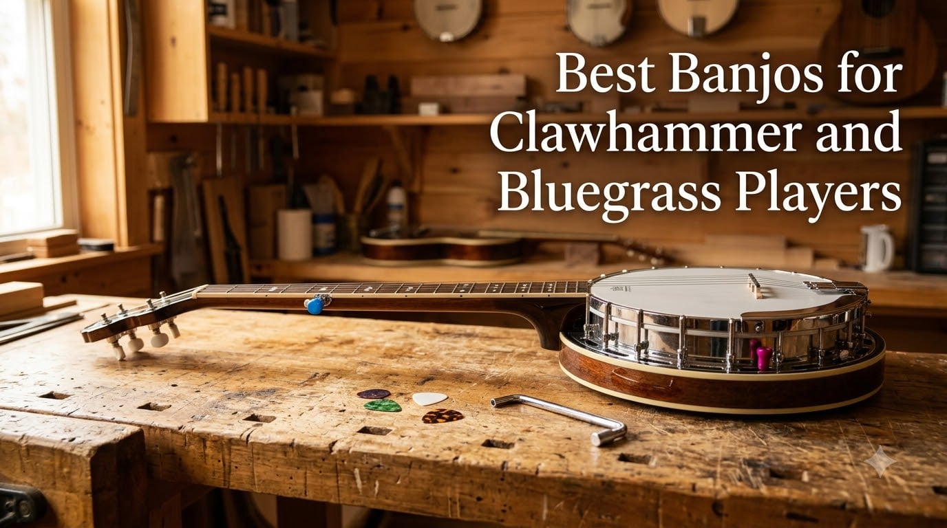 Best Banjos for Clawhammer and Bluegrass Players