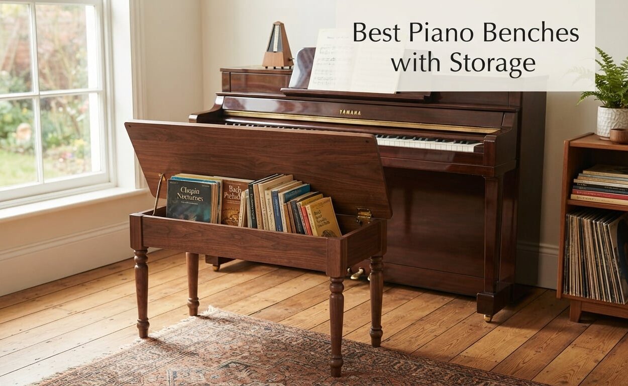 Best Piano Benches with Storage