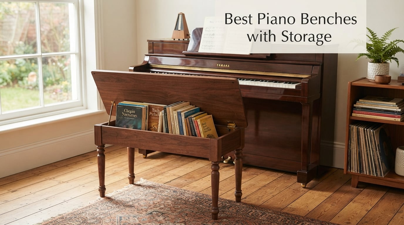 Best Piano Benches with Storage