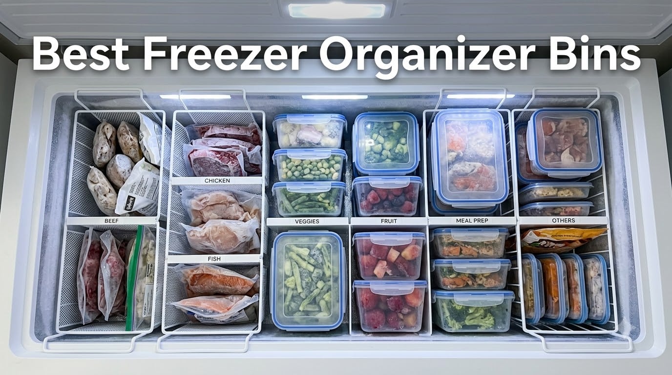 Best Freezer Organizer Bins