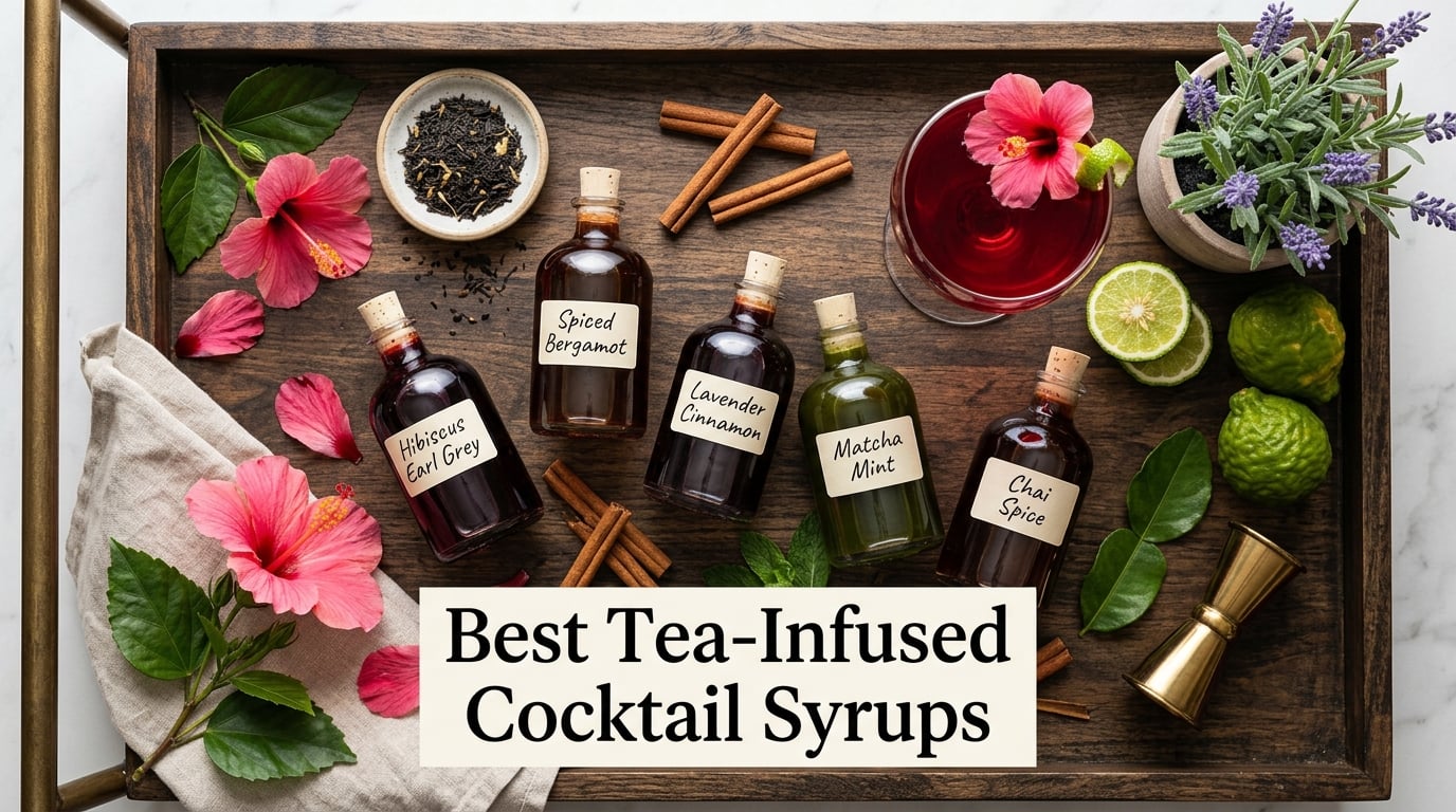 Best Tea-Infused Cocktail Syrups