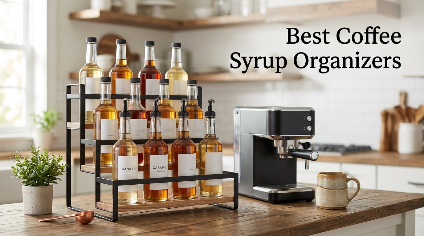 Best Coffee Syrup Organizers